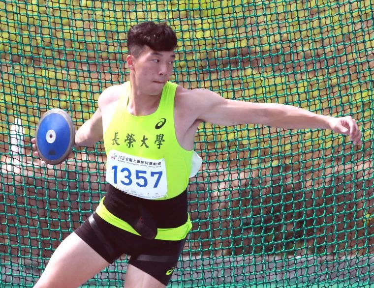 長榮大學王晨佑。林嘉欣/攝影。