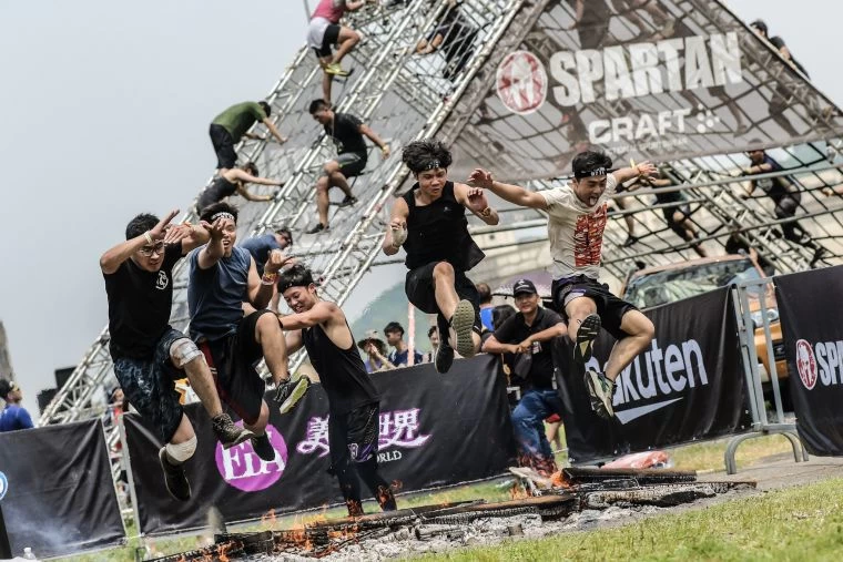 Spartan Race斯巴達障礙跑競賽今日在高雄義大世界舉行。大會提供