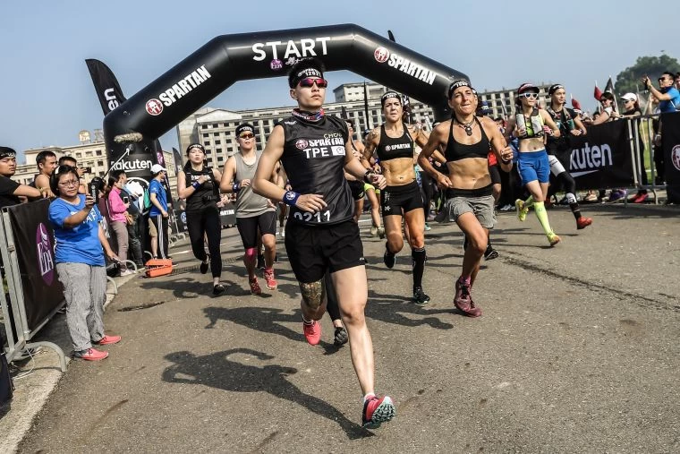 Spartan Race斯巴達障礙跑競賽今在高雄義大世界舉行。大會提供
