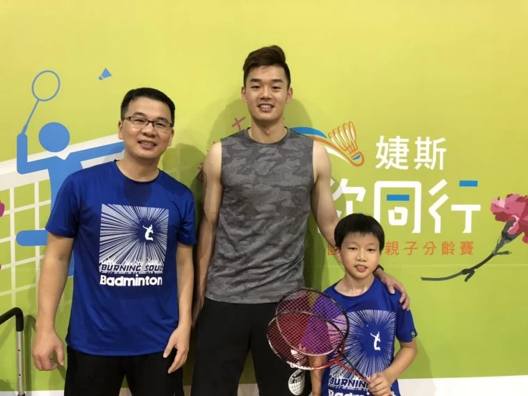 本次婕斯盃參賽選手王齊麟蒞臨分齡賽現場。樂升數位行銷提供