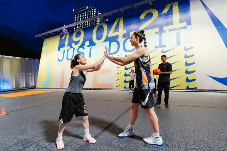 籃球包喜樂。NIKE提供