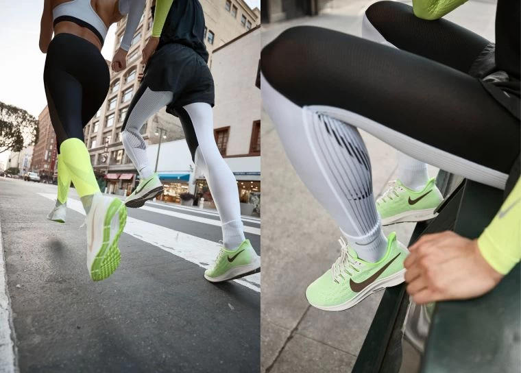 全新Nike Air Zoom Pegasus 36跑鞋。Nike提供