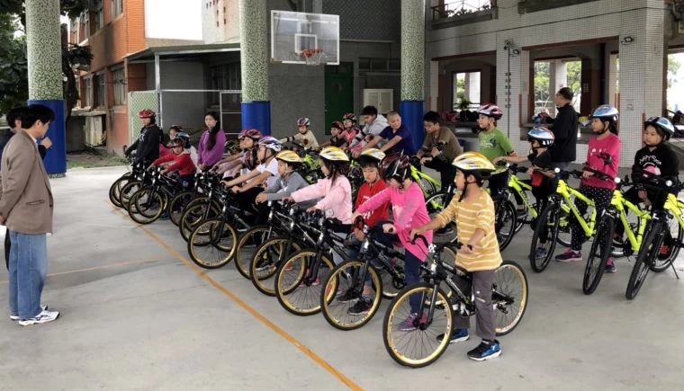 三民國小BMX越野車社團。宜蘭縣自由車運動協會/提供