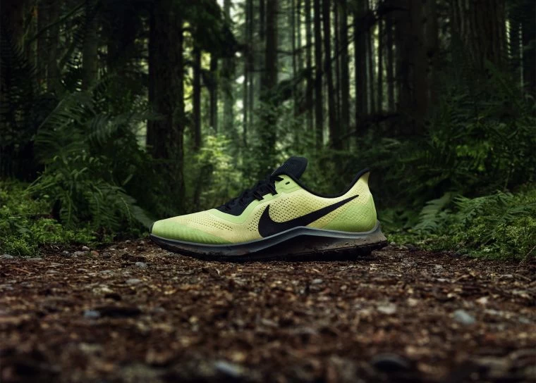 Nike Air Zoom Pegasus 36 Trail 跑鞋。Nike提供