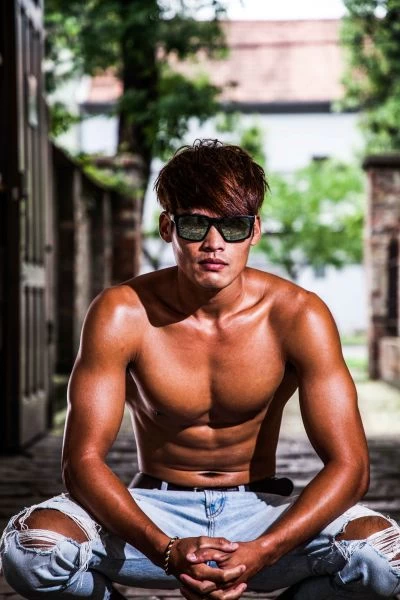 中華男子龍舟隊林聖儒。720armour運動眼鏡/提供。