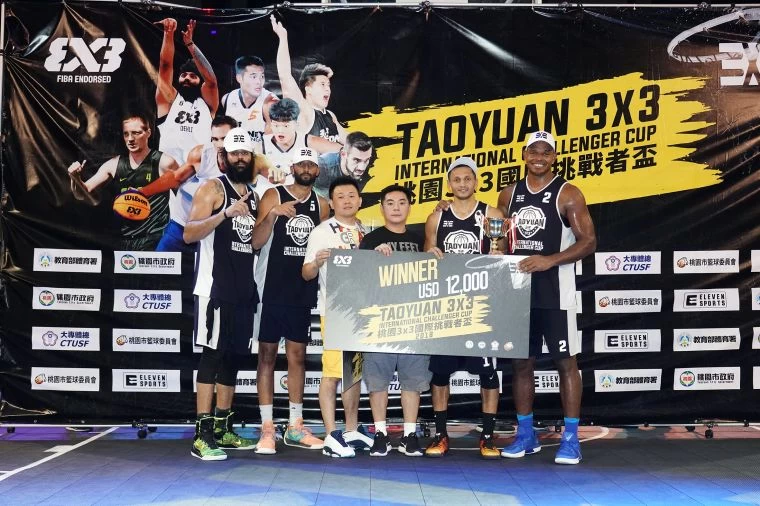 2018桃園3x3國際挑戰者盃冠軍隊印度德里隊。大會提供