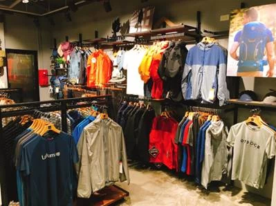 GO WILD野聚戶外新生南店集結各大國際知名戶外品牌。