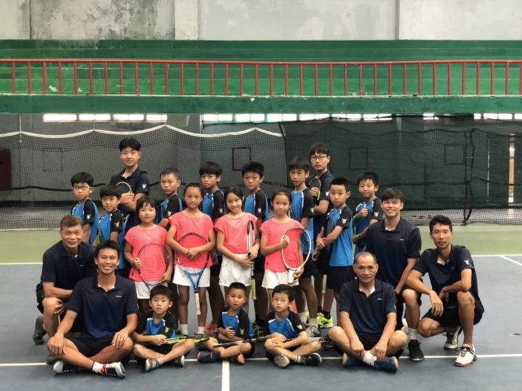 基隆市基網球已逐漸斬露成績。陳迪提供