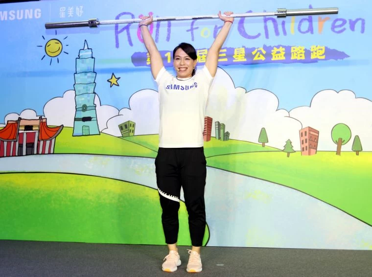 郭婞淳希望能在59公斤級,打破自己在58公斤級創下的世界紀錄142公斤。林嘉欣/攝影。