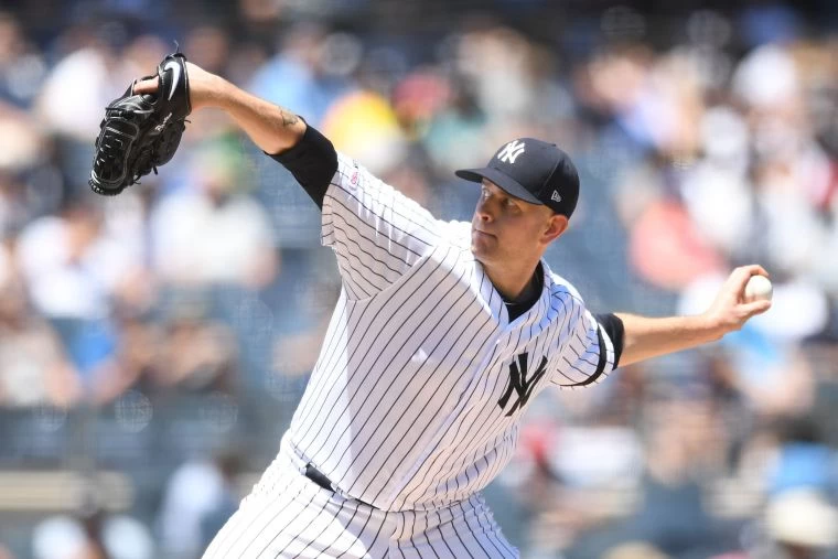 派科斯頓(James Paxton),近期狀況不算特別穩定。法新社