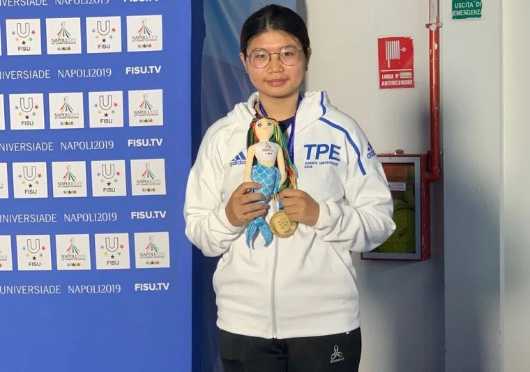時間感沒掌握好,林穎欣最後只能以225.2分奪下銅牌。陳揚勳/攝