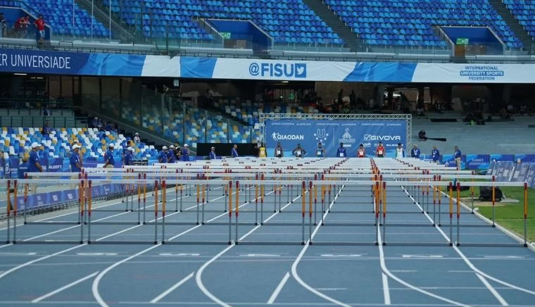 第一道的楊尉廷與第三道日本選手為唯二來自亞洲的選手。林宗模／攝