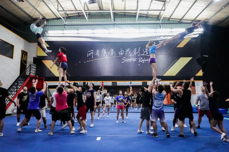 Monster啦啦隊積極備戰2019體育表演會,準備帶來精彩演出。體育署提供