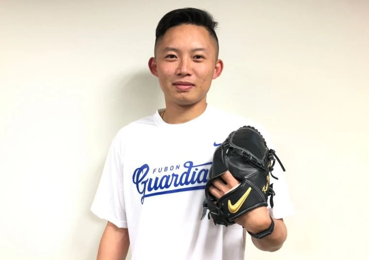 富邦悍將2019季中選秀第一輪指名選手江國豪。富邦悍將提供
