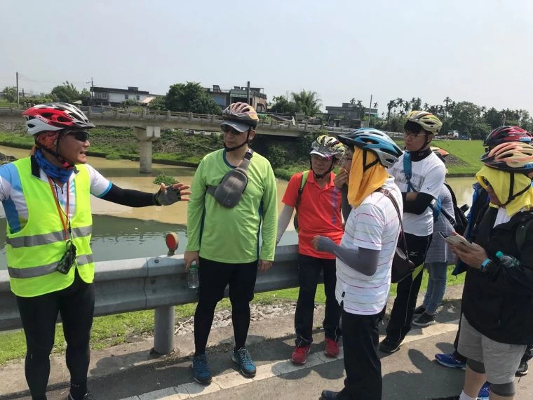自行車深度旅遊活動解說(宜蘭溪南環線)。體育署提供