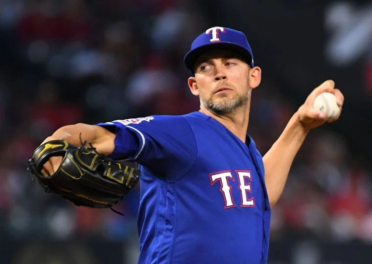 麥納(Mike Minor)本季表現出塞揚獎的價值,連三場繳出優質先發的內容。法新社
