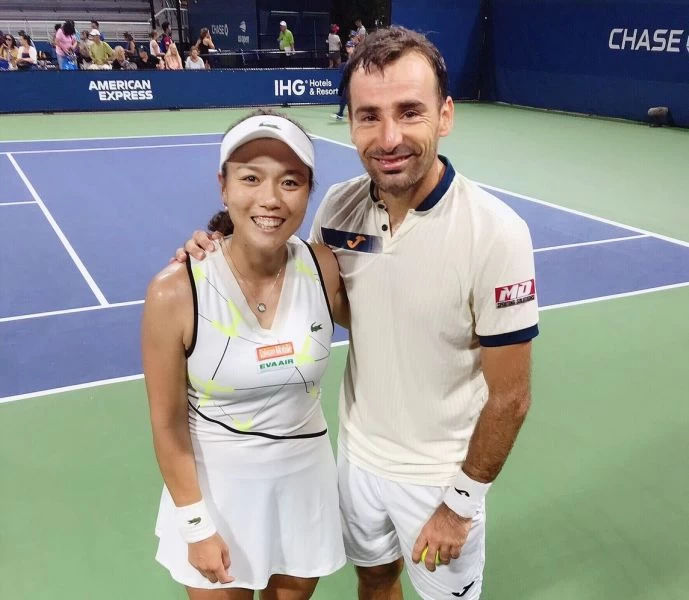 詹詠然混雙組合已打下大滿貫11連勝。劉雪貞提供