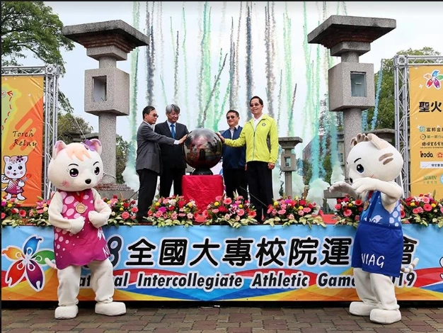 績優學校獎大專組:國立中正大學。體育署提供
