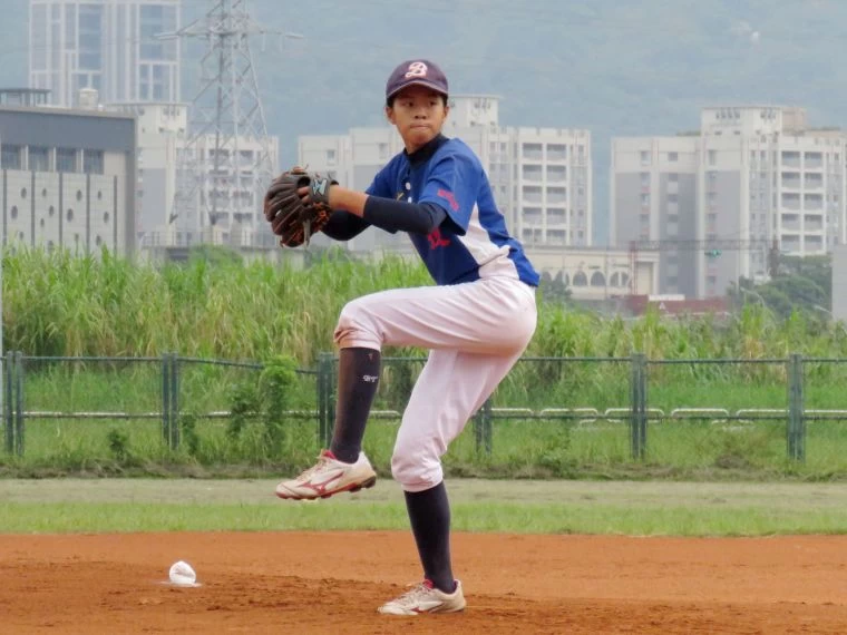 北投國中邱羿璇5局8K領頭無安打。大會提供