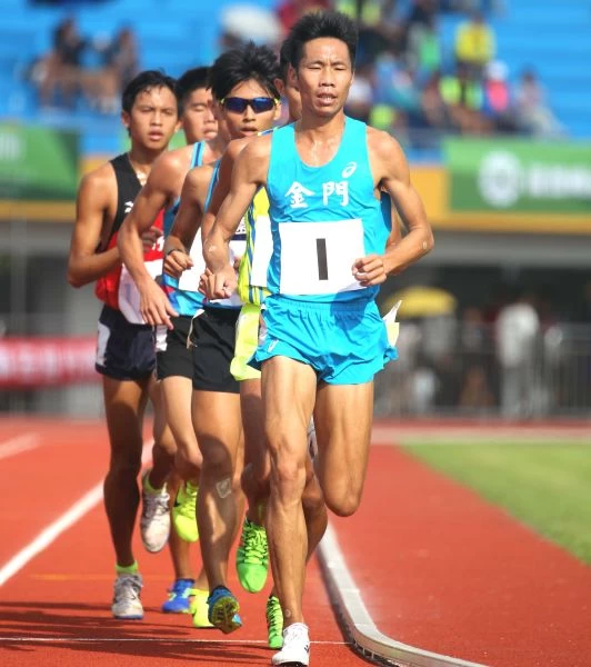何盡平。720armour運動眼鏡/提供。
