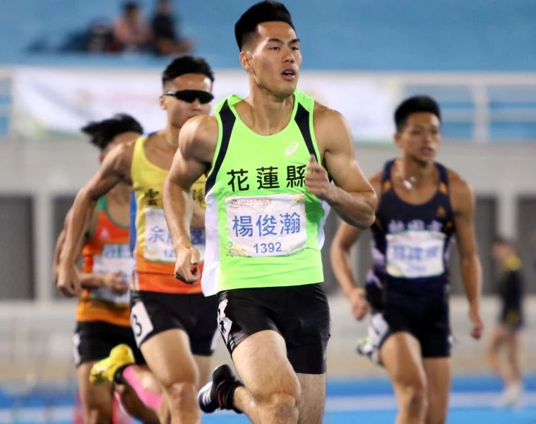 楊俊瀚(前)。林嘉欣/攝影。