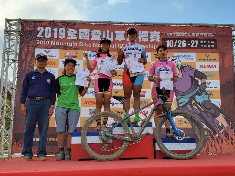 蔡雅羽全國賽完成五連霸。郭文進提供