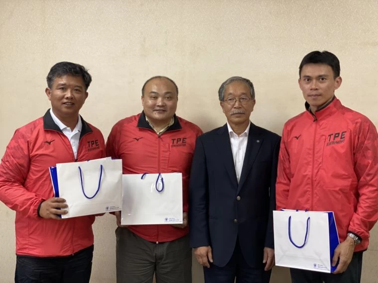 赴日移地訓練教練團。國立體大提供