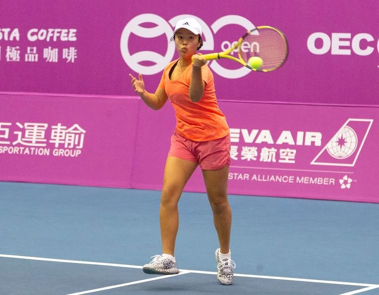 李亞芯搶下單打首勝。海碩整合行銷提供