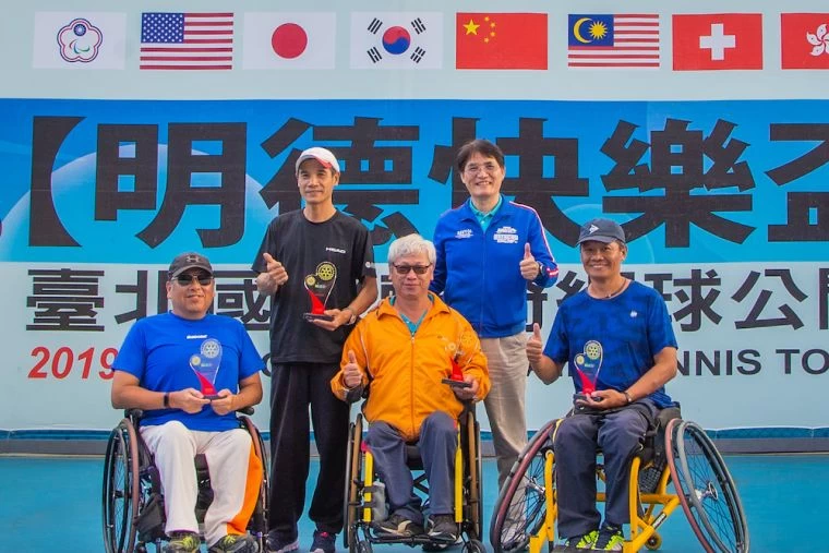 教育部體育署高俊雄署長蒞臨現場頒獎。輪轉活動整合行銷工作坊提供