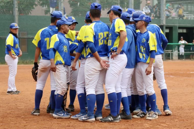 善化高中提前於7局以7比0迎接勝利。大會提供