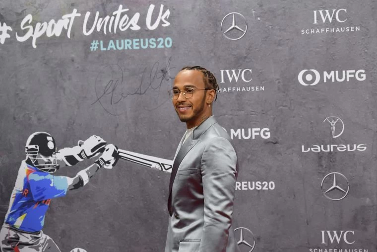 六屆F1一級方程式世界冠軍漢密爾頓(Lewis Hamilton)。法新社