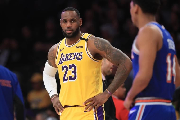 老詹(LeBron James)在下半季沒見老態,對比賽的掌握度反而更高。法新社