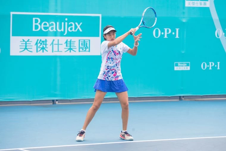 16歲女單張婷芝以8-4擊敗對手。海碩整合行銷提供