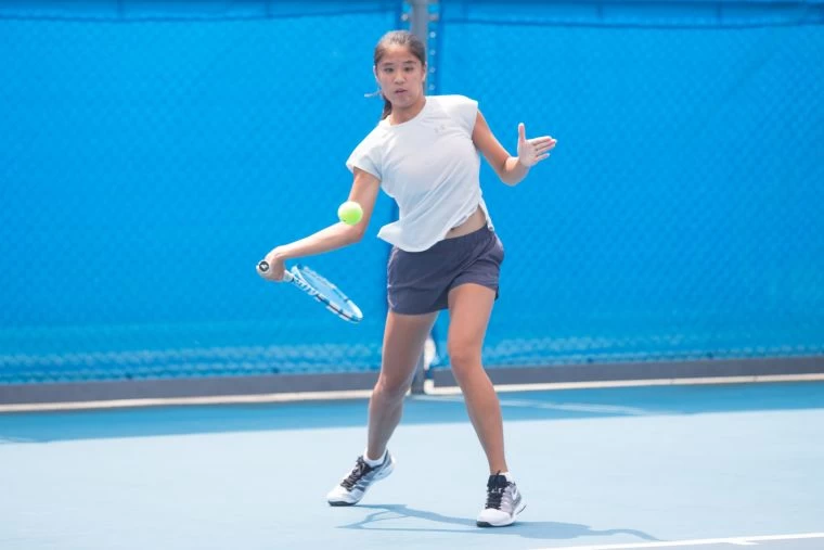 16歲女單第三種子林立心首輪以9-7苦戰獲勝。海碩整合行銷提供