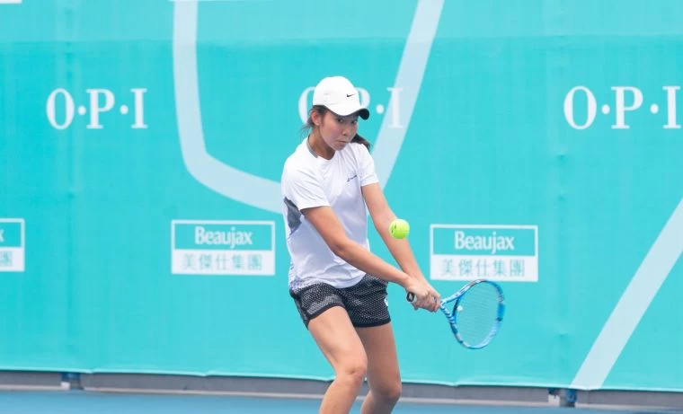 18歲女單第二種子曹家宜帶傷上陣，最終以5-8不敵高苡榕。海碩整合行銷提供
