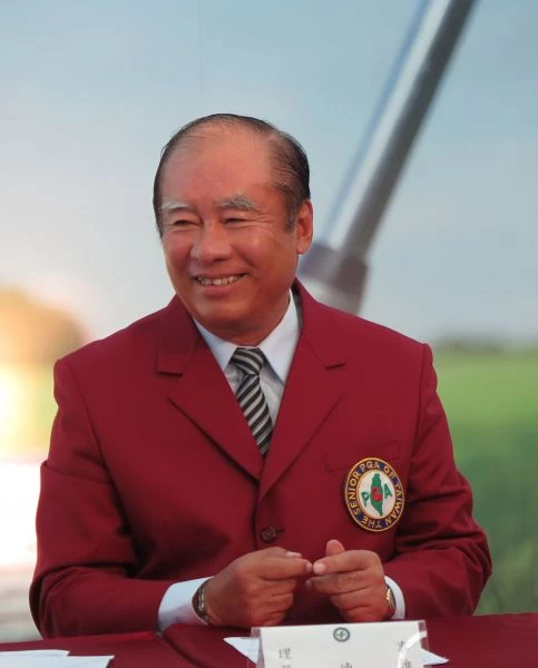 永記造漆虹牌油漆榮譽董事長、高雄高爾夫俱樂部理事長張德雄。大會提供