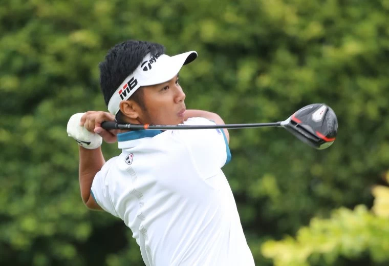 ThreeBond南臺灣挑戰賽第一回合林永龍68桿(-4)暫列第三。鍾豐榮攝