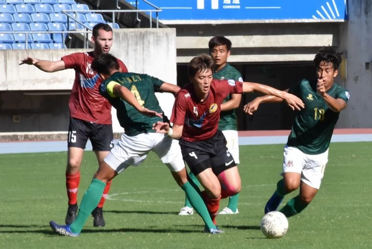 台電、航源FC之戰激戰平手結束。航源FC提供