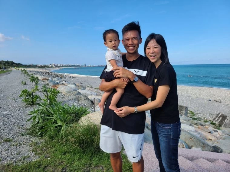 陳迪去年剛成為新手老爸。陳迪提供