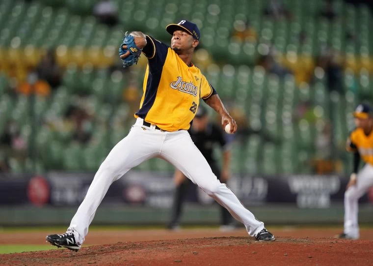中信米蘭達,本季先發10場,球隊5勝5負,盤口10過4。資料照片
