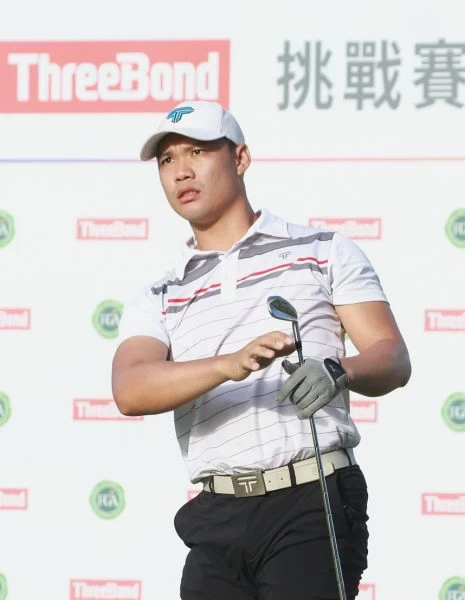 第一回合蕭宏宇68桿(-4)暫列第三。鍾豐榮攝