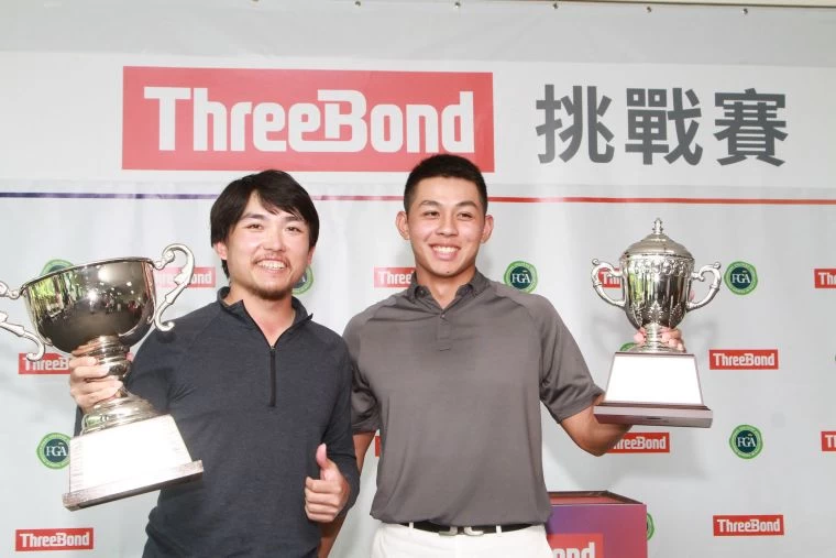 ThreeBond挑戰賽邱瀚霆奪冠.業餘冠軍陳威勝。鍾豐榮攝