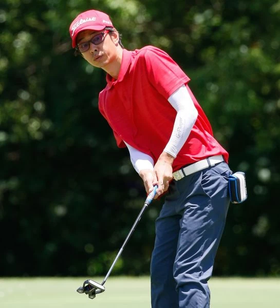 陳奕騫兩回合140桿(-4),暫並列第四。葉勇宏攝