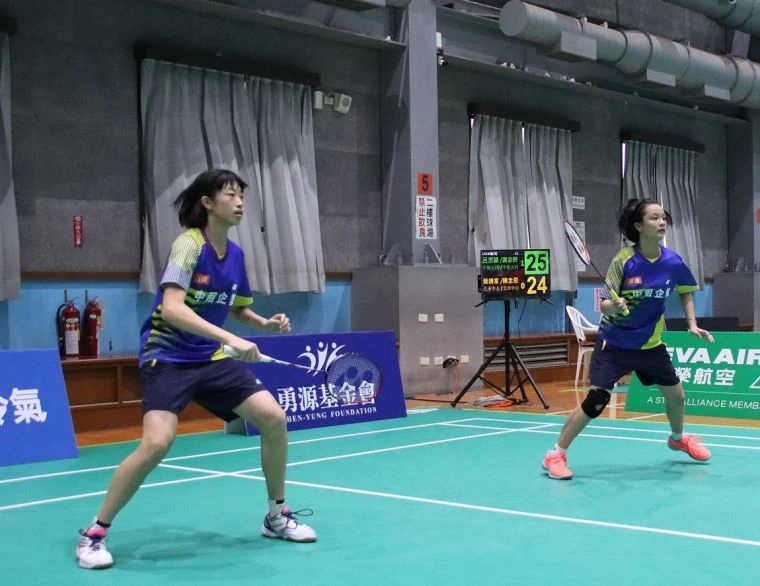 U15女雙中租大同（呂思穎謝宓妍）。大會提供