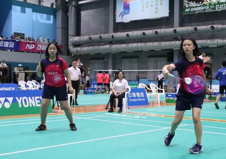 U15女雙北市中山（簡靖家陳念恩）。大會提供