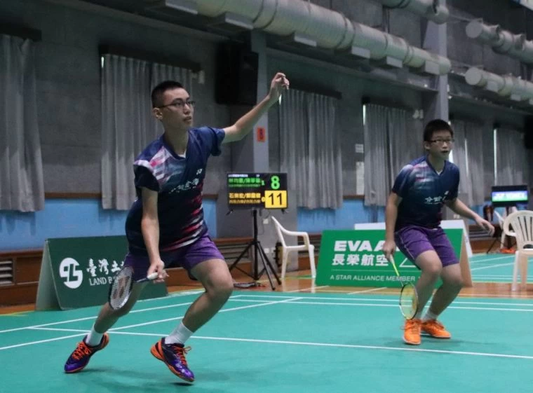 U15男雙西苑合庫（石崇宏鄭霆健）。大會提供