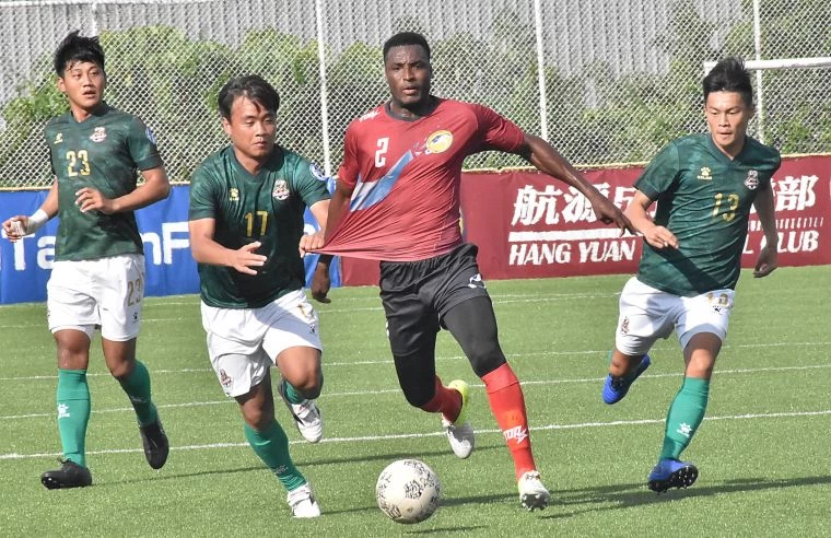 航源FC與台電之戰兩隊0比0句局收場。航源FC提供