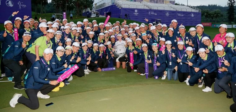 今年台灣裙襬搖搖LPGA賽取消。資料照片