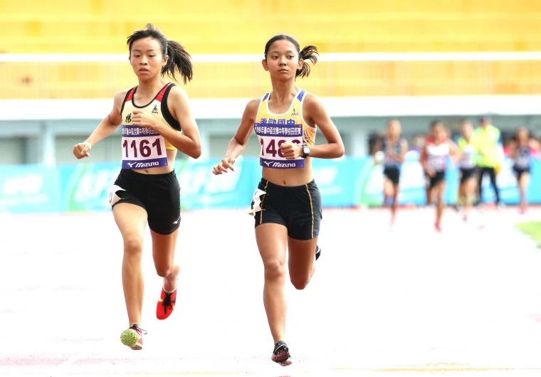 國女800公尺預賽,林嘉欣/攝影。