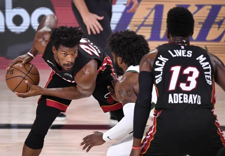 ,熱火強心臟超多,幾乎大家都願意獨當一面,反而讓1哥巴特勒(Jimmy Butler)可以放更多心思在小細節。法新社